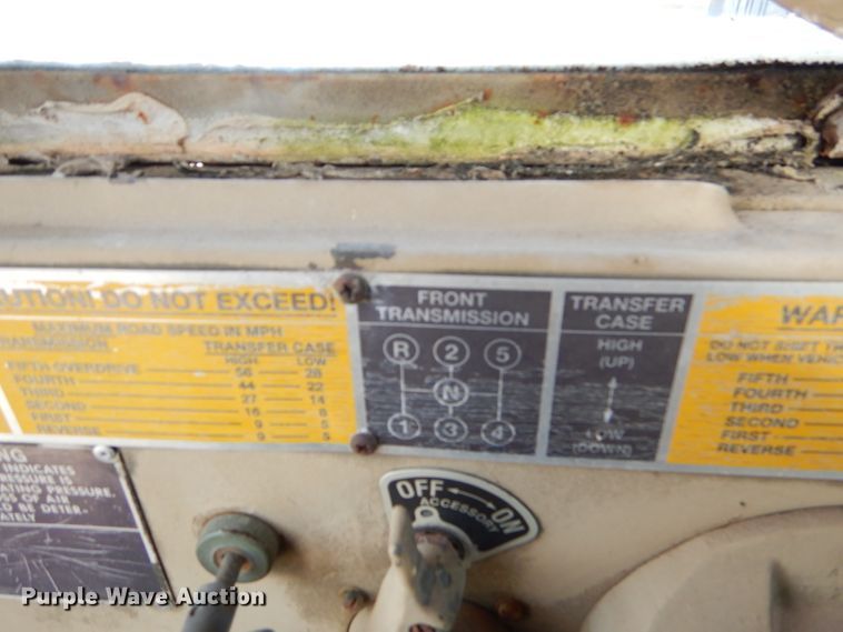 image for item FA9961 1967 Reo M35 dump flatbed truck