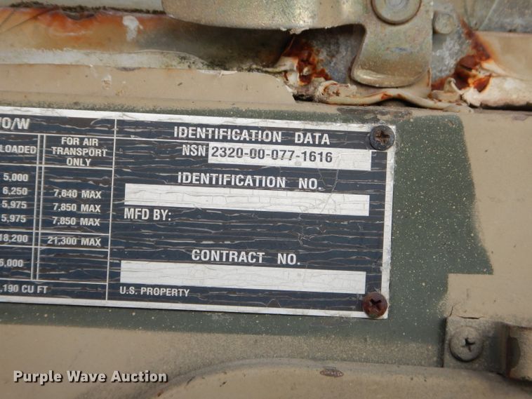 image for item FA9961 1967 Reo M35 dump flatbed truck