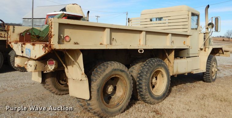 image for item FA9962 1968 Reo M35 flatbed truck
