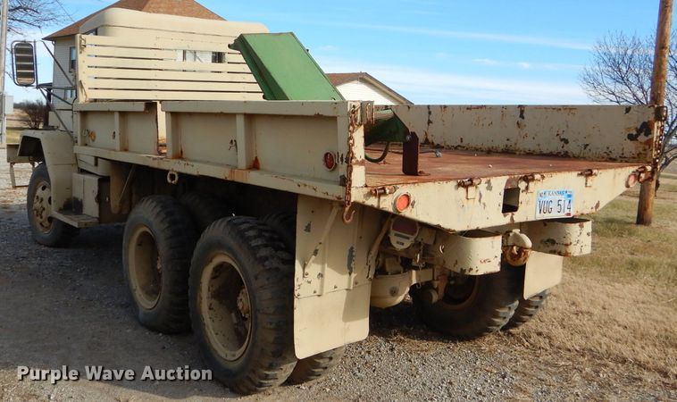 image for item FA9962 1968 Reo M35 flatbed truck