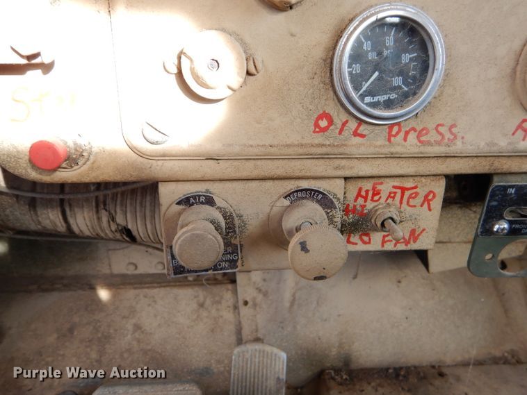 image for item FA9962 1968 Reo M35 flatbed truck