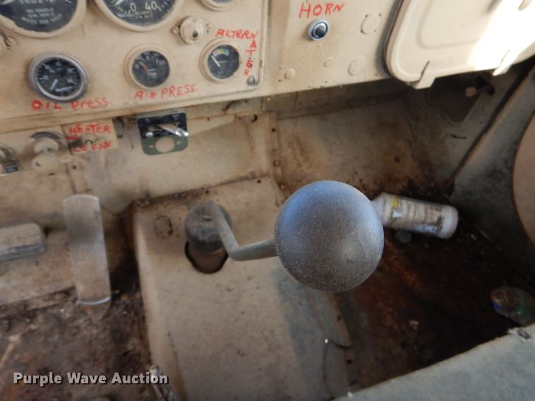 image for item FA9962 1968 Reo M35 flatbed truck