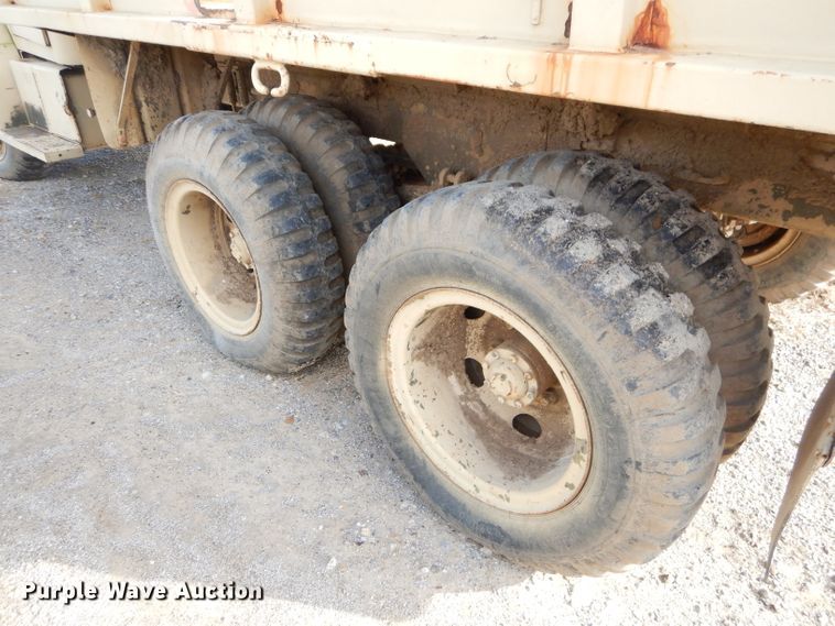 image for item FA9962 1968 Reo M35 flatbed truck