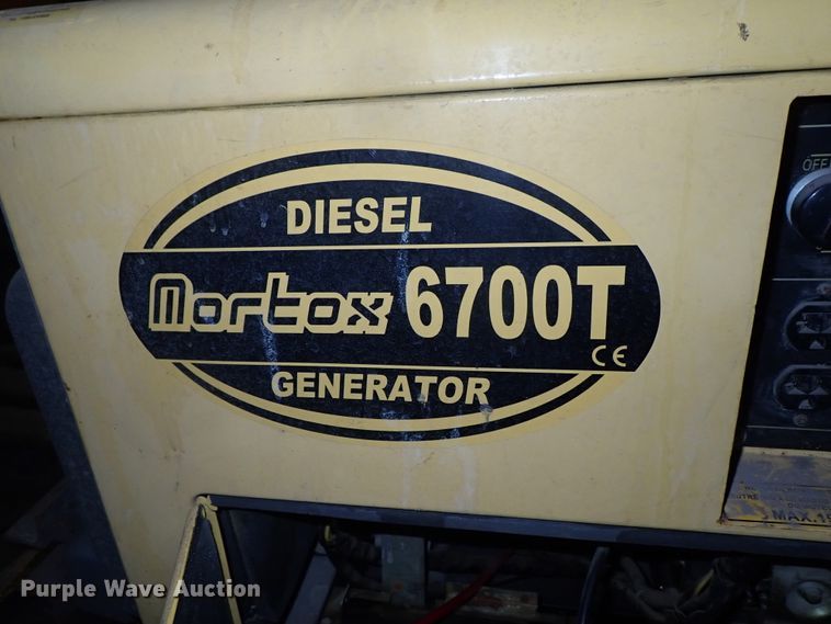 image for item FF9320 Mortox 6700T generator