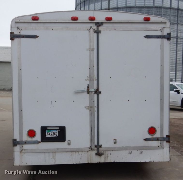 image for item FU9168 2000 Timberwolf enclosed cargo trailer