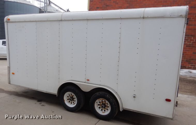 image for item FU9168 2000 Timberwolf enclosed cargo trailer