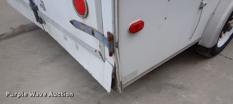 image for item FU9168 2000 Timberwolf enclosed cargo trailer