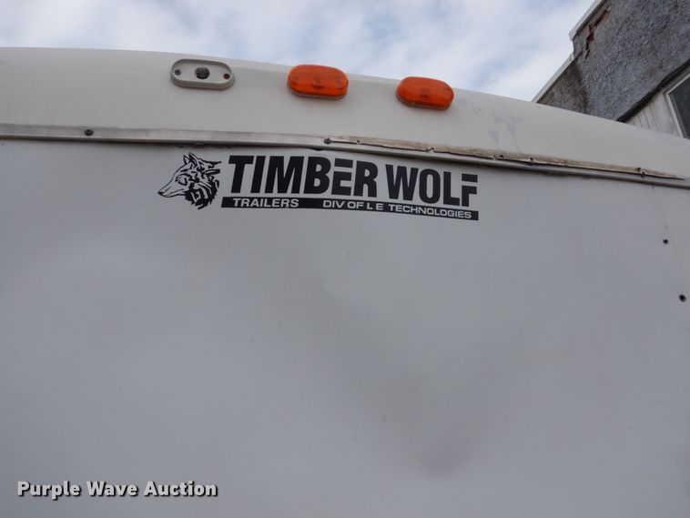 image for item FU9168 2000 Timberwolf enclosed cargo trailer