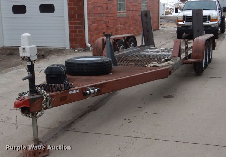 image for item FU9171 1987 Glen UT9500 equipment trailer