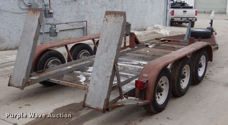 image for item FU9171 1987 Glen UT9500 equipment trailer
