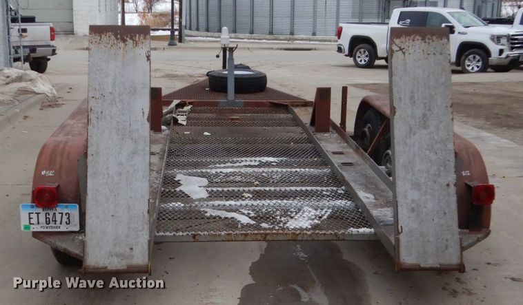 image for item FU9171 1987 Glen UT9500 equipment trailer