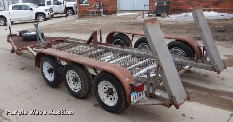 image for item FU9171 1987 Glen UT9500 equipment trailer