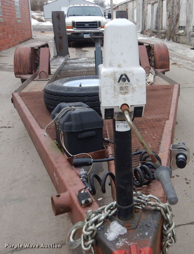 image for item FU9171 1987 Glen UT9500 equipment trailer