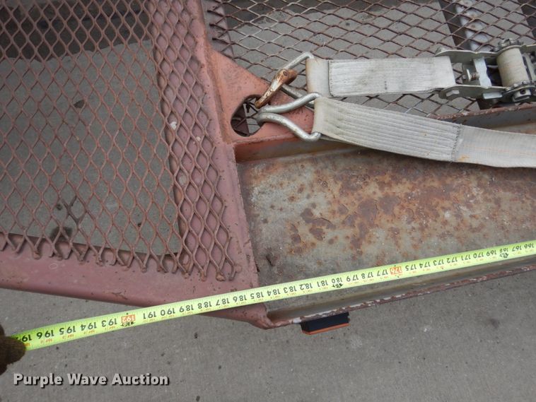 image for item FU9171 1987 Glen UT9500 equipment trailer