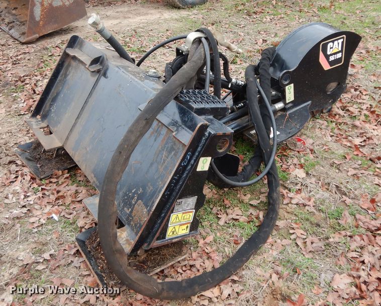image for item FU9749 Caterpillar SG18B skid steer stump grinder