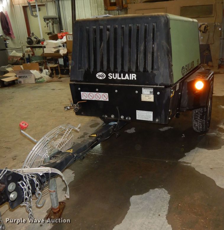 image for item FY9343 2015 Sullair 185 air compressor