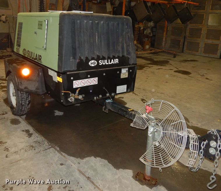 image for item FY9343 2015 Sullair 185 air compressor