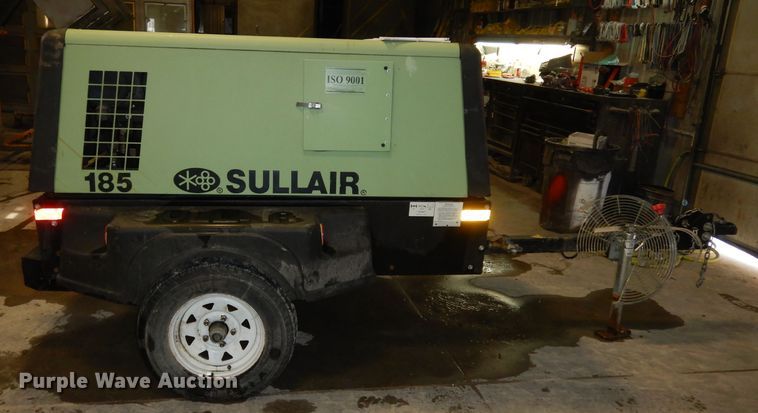 image for item FY9343 2015 Sullair 185 air compressor