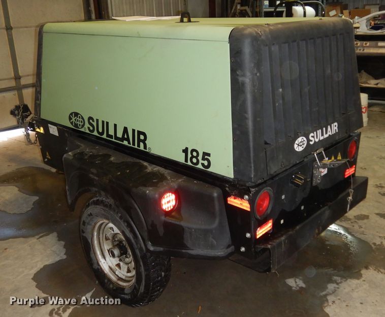 image for item FY9343 2015 Sullair 185 air compressor