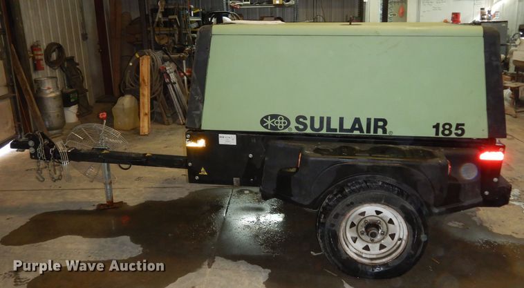 image for item FY9343 2015 Sullair 185 air compressor