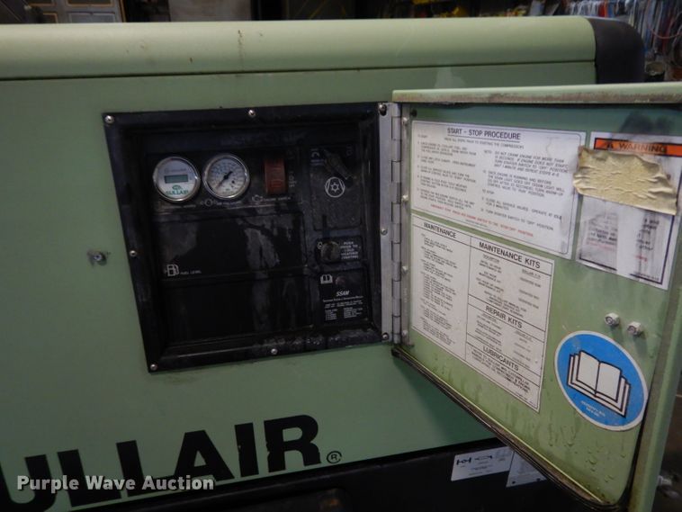 image for item FY9343 2015 Sullair 185 air compressor