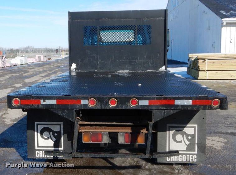 image for item GB9755 2003 Isuzu NPR dump flatbed truck