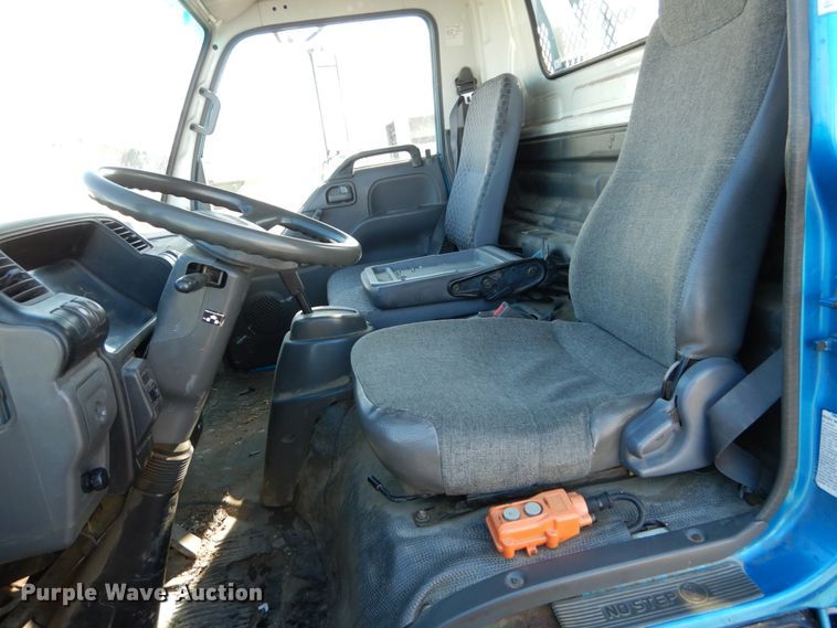 image for item GB9755 2003 Isuzu NPR dump flatbed truck