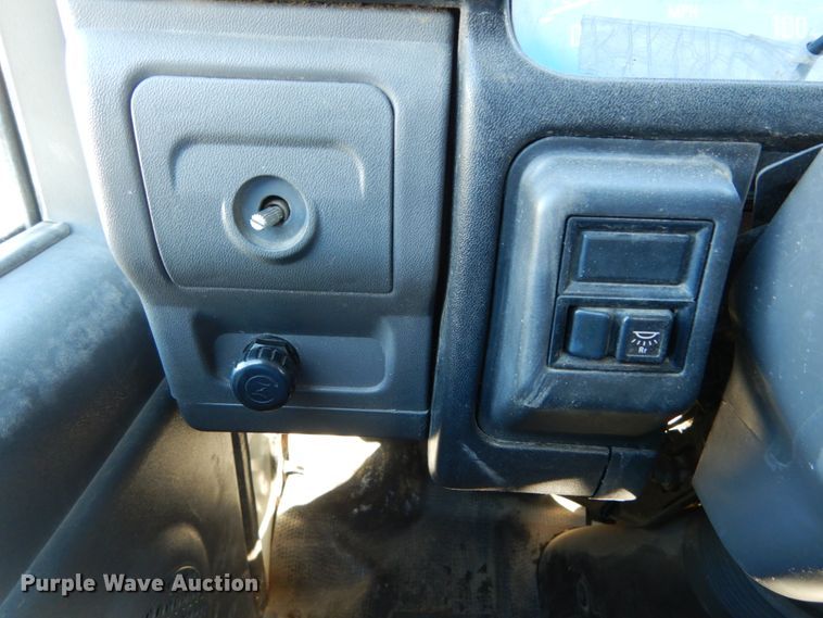 image for item GB9755 2003 Isuzu NPR dump flatbed truck