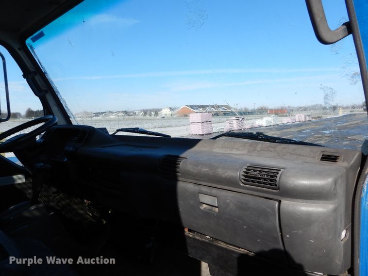 image for item GB9755 2003 Isuzu NPR dump flatbed truck