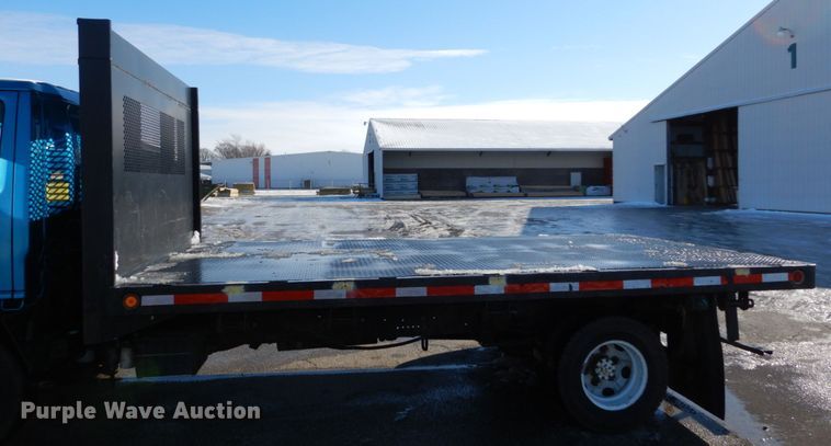 image for item GB9755 2003 Isuzu NPR dump flatbed truck