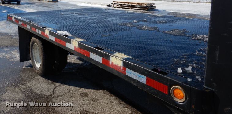 image for item GB9755 2003 Isuzu NPR dump flatbed truck