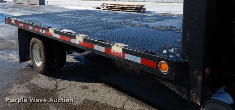 image for item GB9755 2003 Isuzu NPR dump flatbed truck