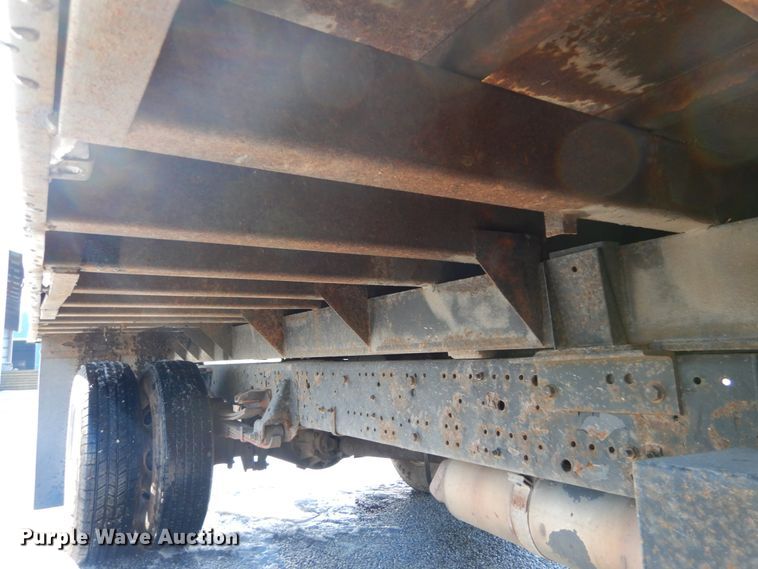 image for item GB9755 2003 Isuzu NPR dump flatbed truck