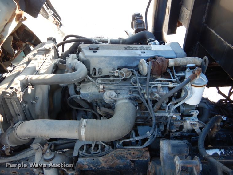 image for item GB9755 2003 Isuzu NPR dump flatbed truck