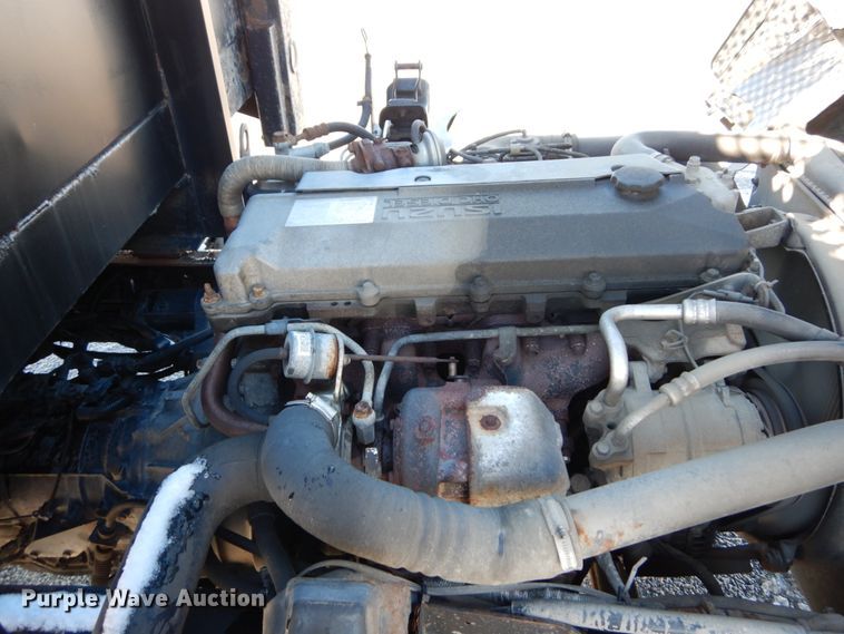 image for item GB9755 2003 Isuzu NPR dump flatbed truck