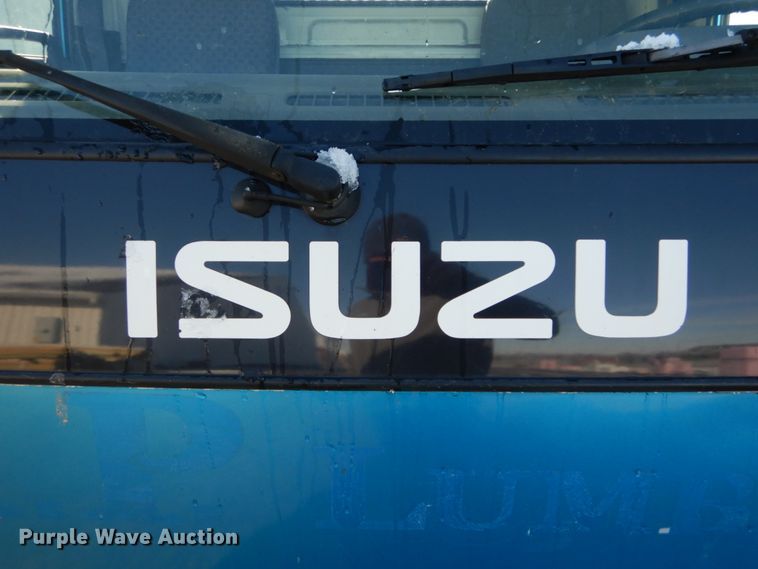 image for item GB9755 2003 Isuzu NPR dump flatbed truck