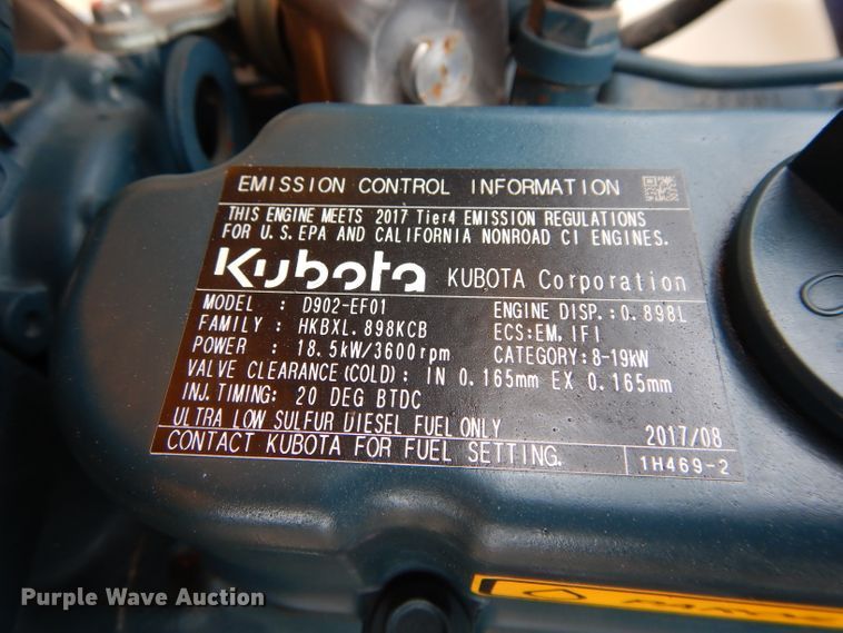 image for item GE9044 2017 Atlas Copco air compressor