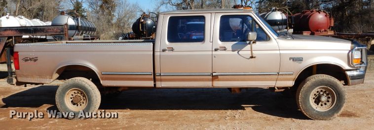 image for item GE9090 1997 Ford F350 Crew Cab pickup truck