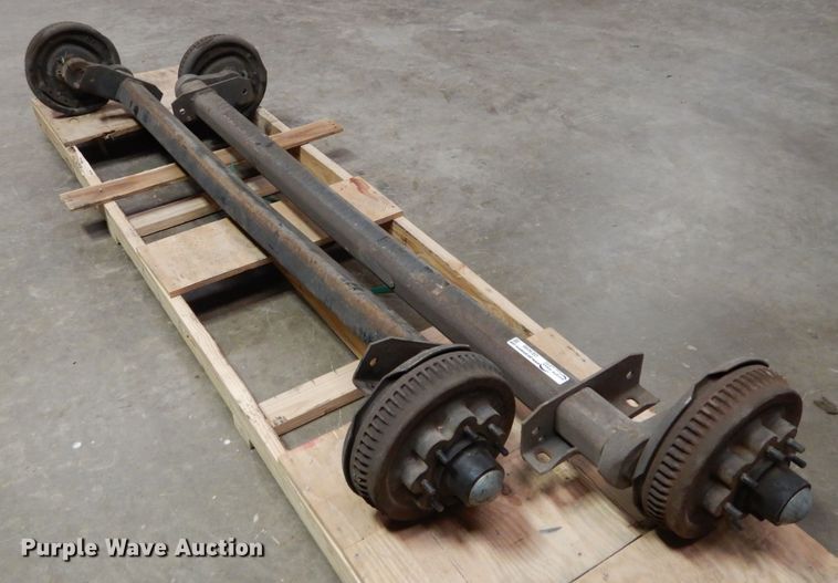 (2) Dexter axles in Ames, OK Item GE9098 sold Purple Wave