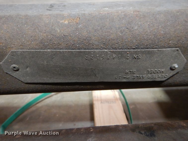 image for item GE9098 (2) Dexter axles