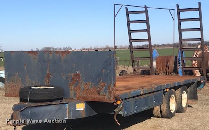 image for item GE9099 1974 Ranger Trailer Mfg. Co. 1B2400020 utility trailer