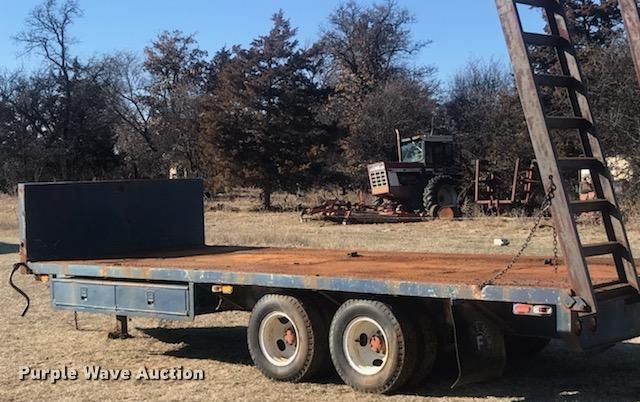 image for item GE9099 1974 Ranger Trailer Mfg. Co. 1B2400020 utility trailer