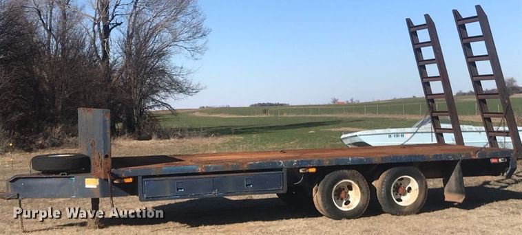 image for item GE9099 1974 Ranger Trailer Mfg. Co. 1B2400020 utility trailer