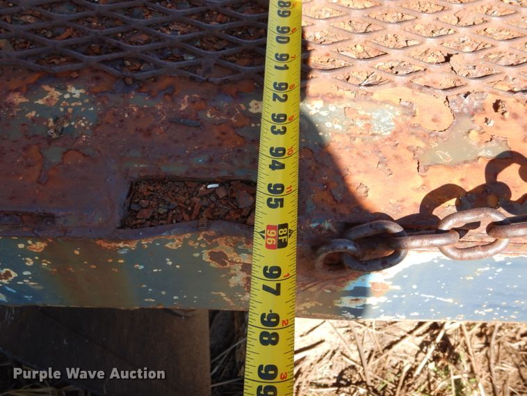 image for item GE9099 1974 Ranger Trailer Mfg. Co. 1B2400020 utility trailer