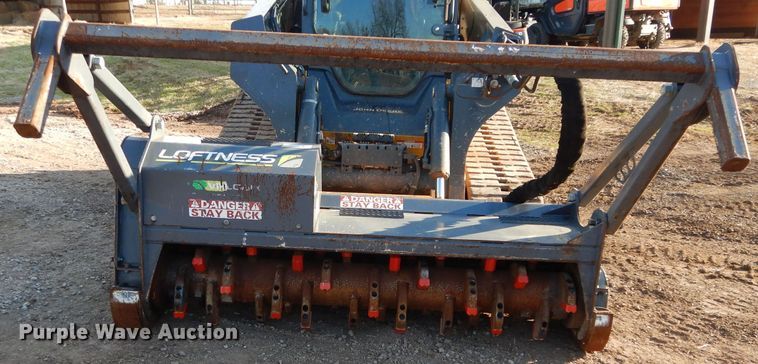 image for item GE9163 2018 Loftness G4 skid steer mulcher