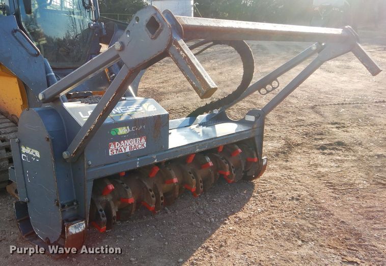 image for item GE9163 2018 Loftness G4 skid steer mulcher