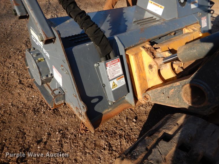 image for item GE9163 2018 Loftness G4 skid steer mulcher