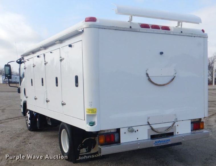image for item GF9041 2012 Isuzu NPR refrigerated delivery truck