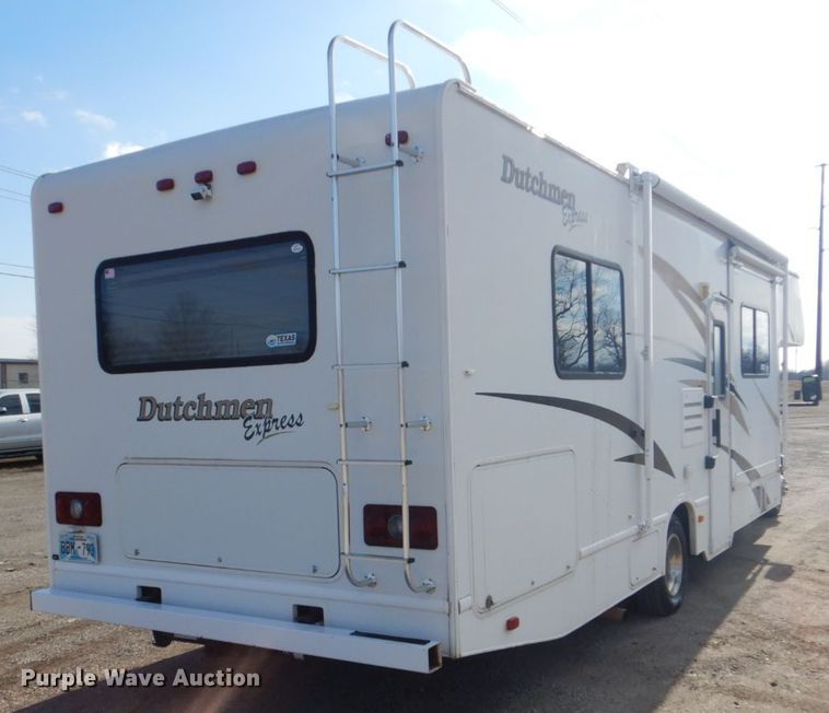 image for item GF9051 2008 Ford Econoline E450 camper