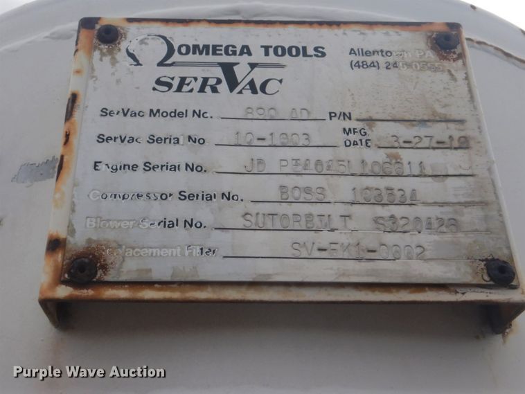 image for item GF9056 2010 Ford F550 hydrovac truck